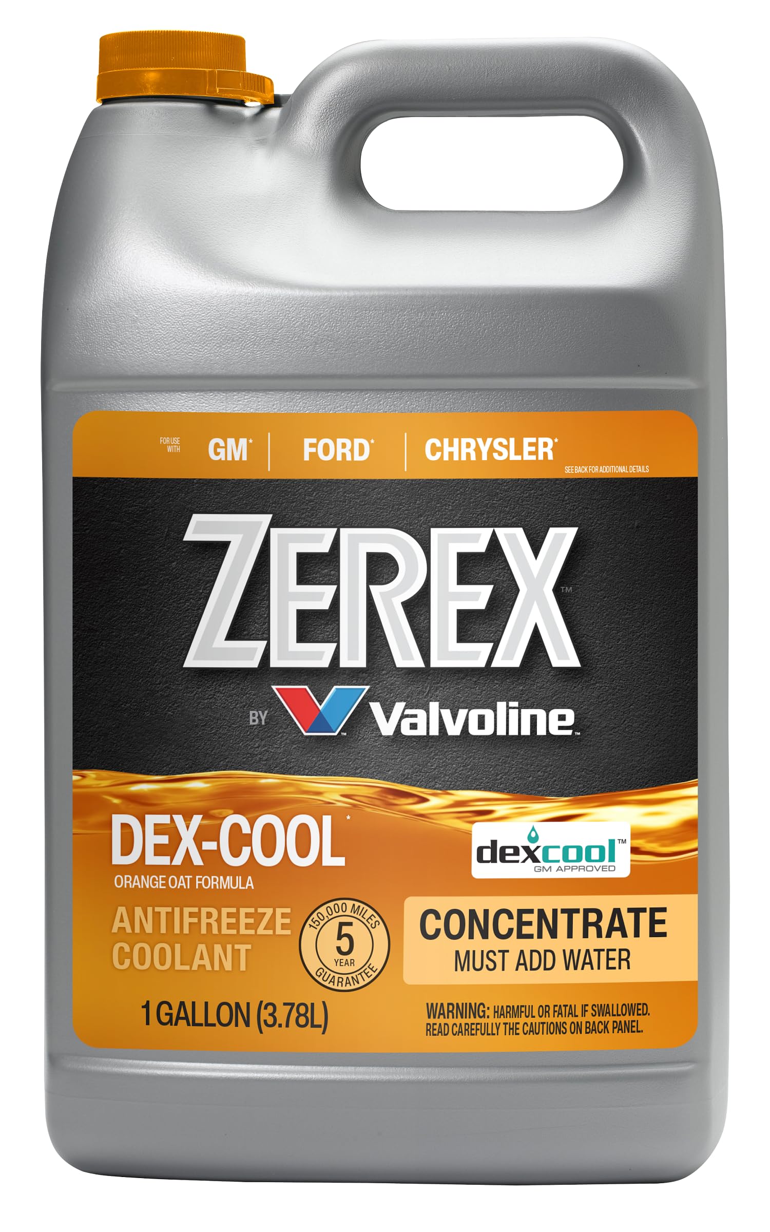 Zerex ZXEL1 DEX-Cool Antifreeze/Coolant - Gallon