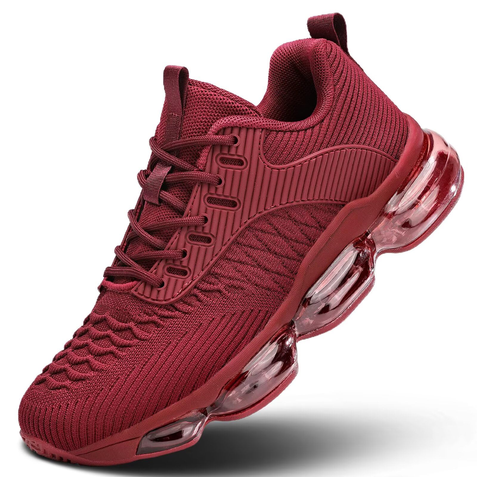 Kapsen Scarpe da corsa da donna, traspiranti, alla moda, da tennis, in rete, cas