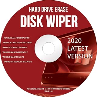 Ralix Hard Drive Disk Wiper 32/64 Bit - Compatible With Windows, Mac, and Linux – Hard Drive Eraser (Latest Version)