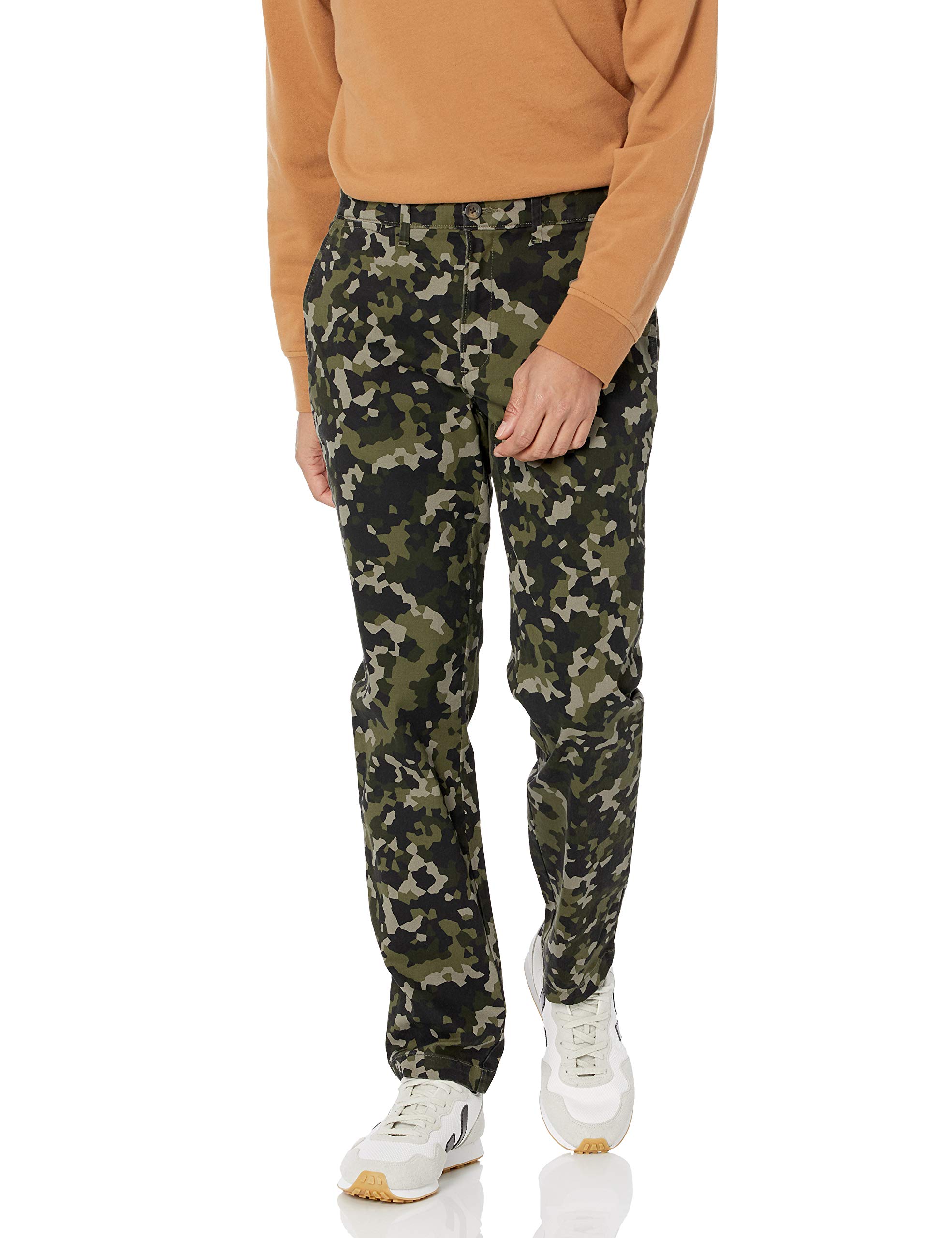Amazon Essentials Mens Slim-Fit Casual Stretch Khaki Pant