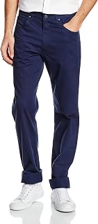 Lee Men Brooklyn Straight Jeans, Blue (French Navy), 33W / 34L