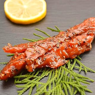 Jet Set Sam Wild Salmon Indian Candy - Smoked & Cured, Ready to Eat, 1 lb | Ready to eat, high in protein & omega-3. Great for snacking, charcuterie boards, or gifting. Family-made in Canada.