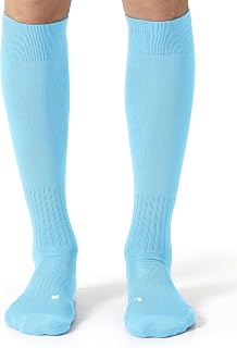 CS CELERSPORT Lot de 2/3 paires de chaussettes de baseball pour jeunes enfants et adultes - Chaussettes de compression multi-sports