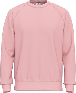 SoftSpun Men's Sweatshirt without Hood | Men's Crew Neck Cotton Sweatshirt | Casual Sweatshirt for Work and Gym