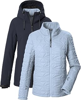 killtec Women Functional 3 in 1 Hooded Jacket KOW 20 WMN JCKT