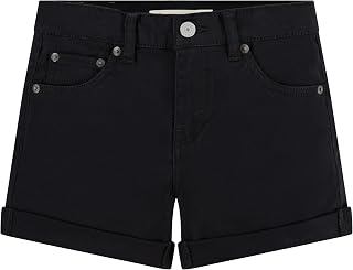 Levi's Kids Girl's Girlfriend Fit Shorty Shorts (Big Kids)