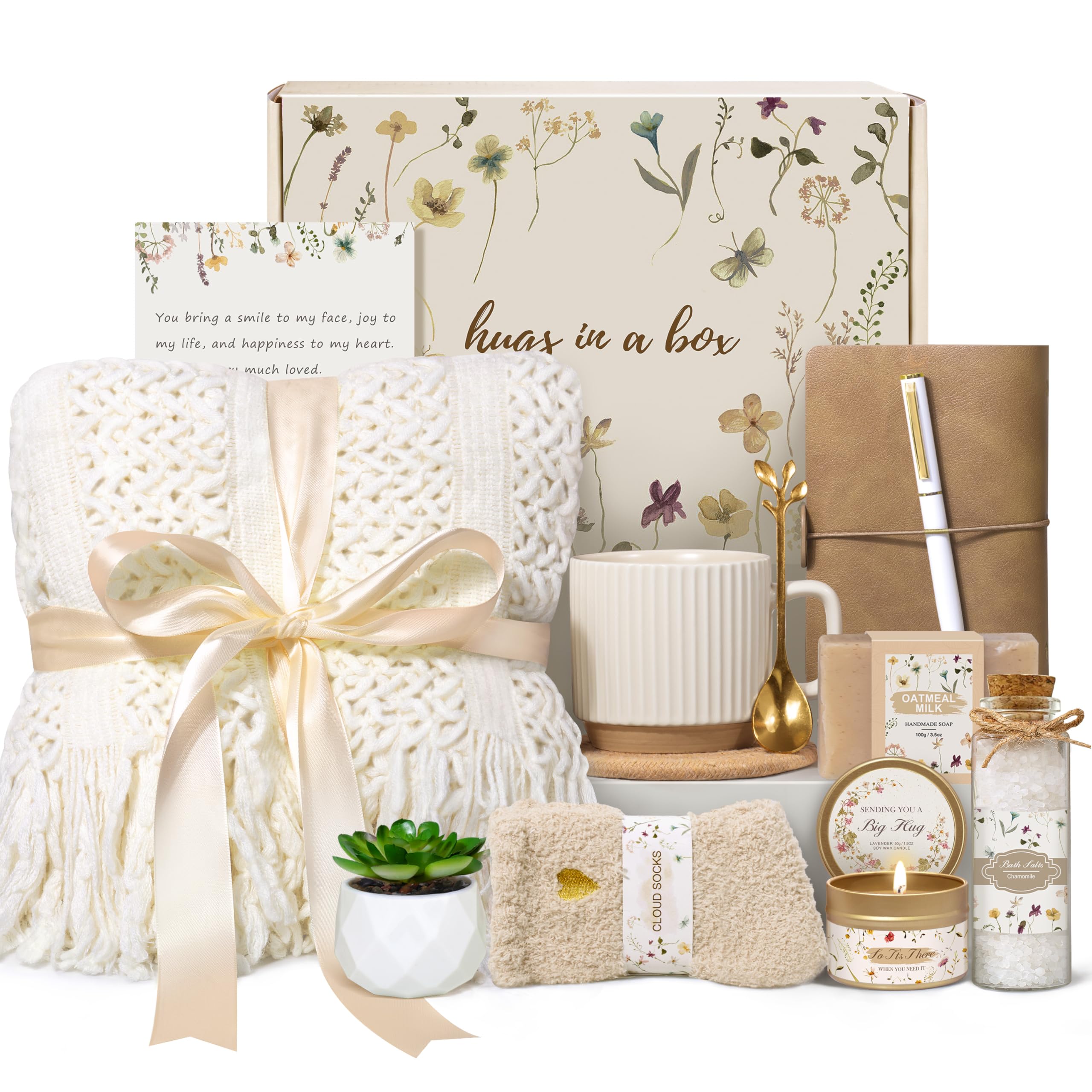 Lepiche Birthday Gifts for Women, Get Well Soon Self Care Package Box, Sending H