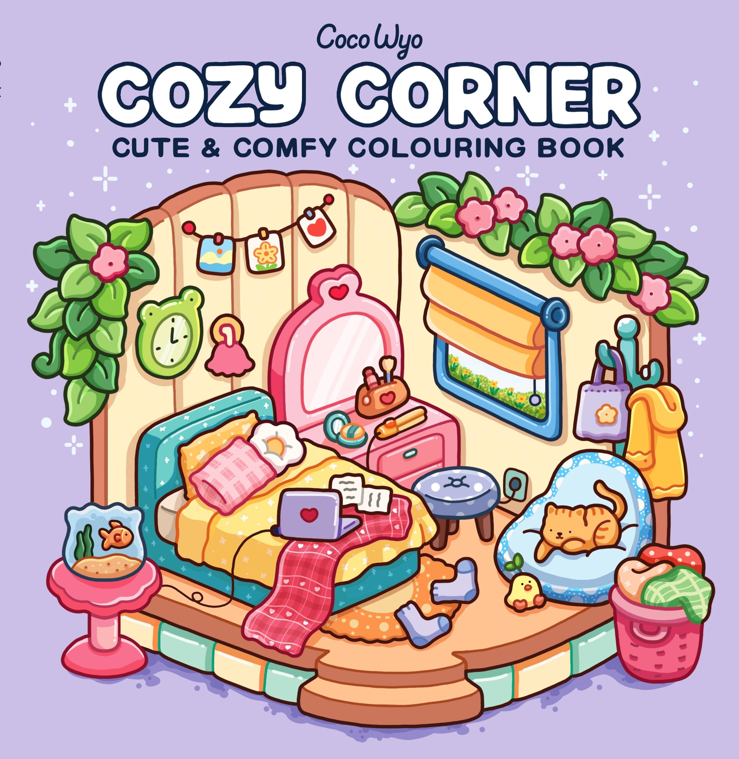 Cozy Corner: A Calm and Comforting Colouring Book (Coco Wyo)