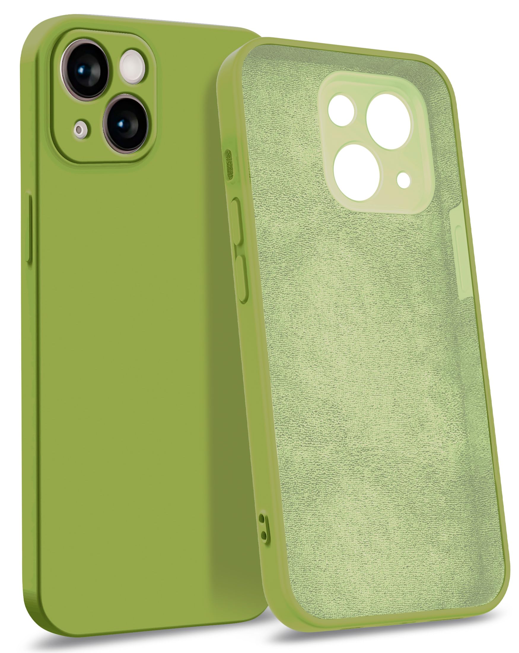 MyGadget Case for iPhone 13 [ Quadruple Protection ] - Silicone Case with Microf