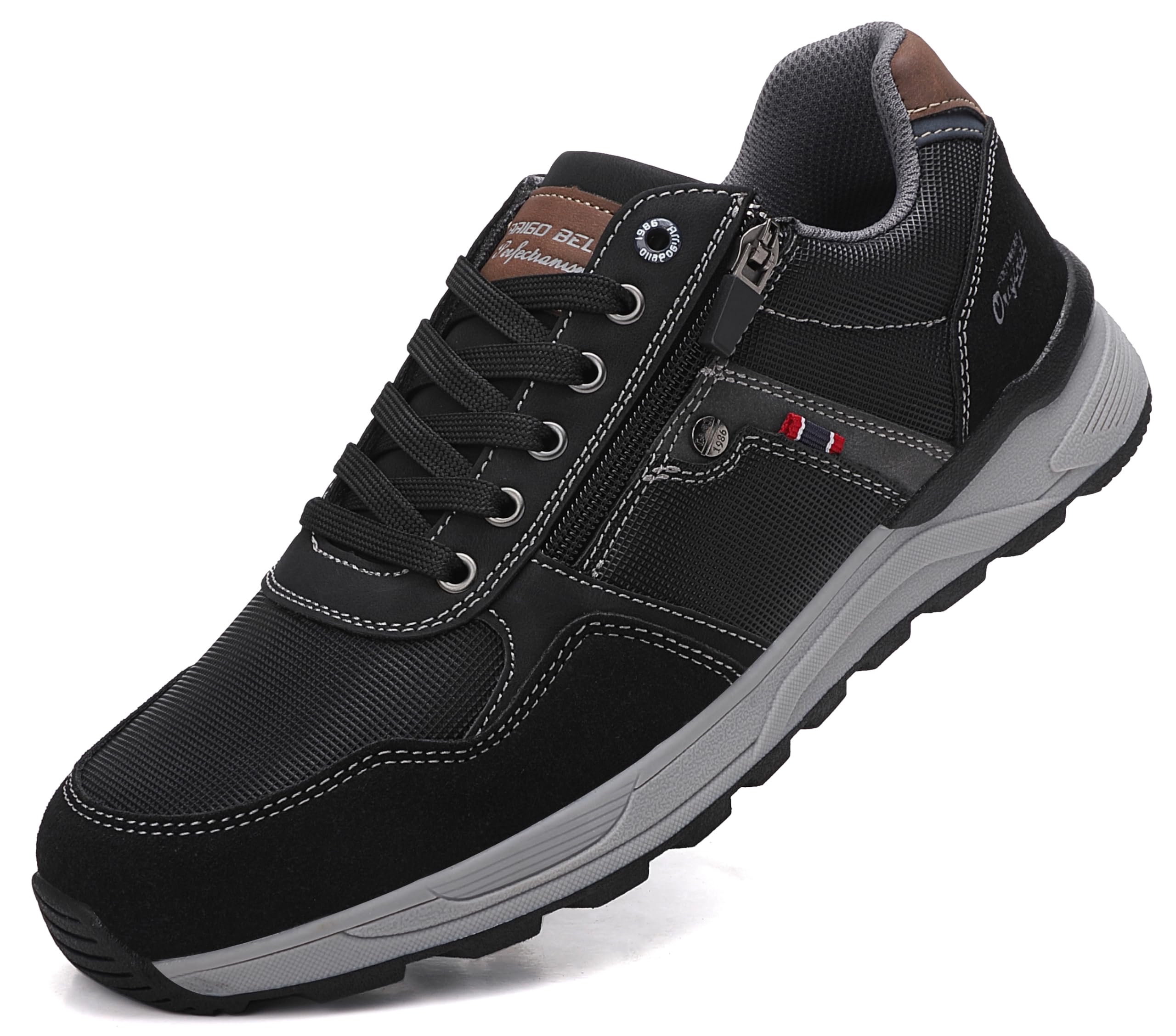 ARRIGO BELLO Men's Trainers Lightweight Fashion City Sport Casual Low Sneaker UK