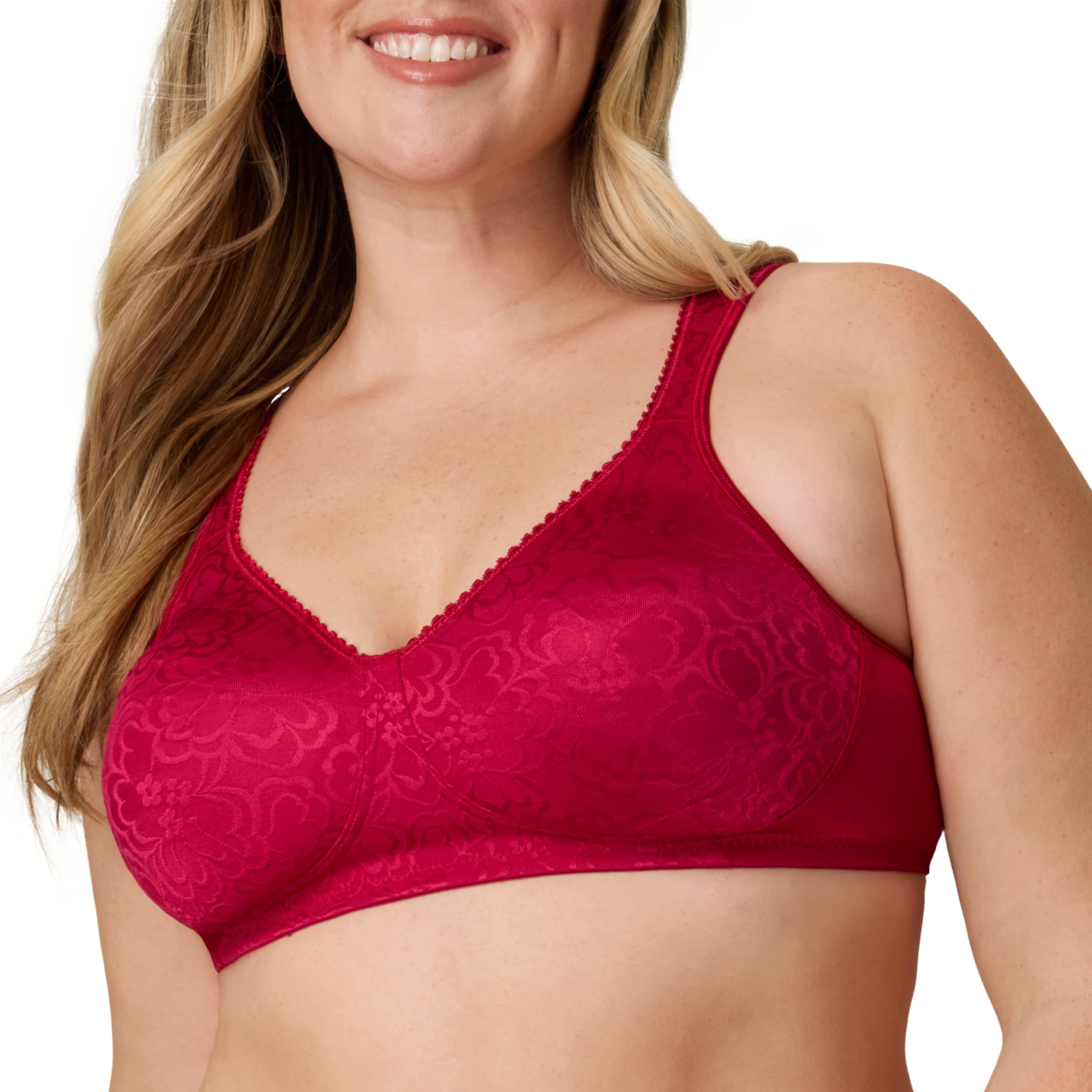 Playtex Women's Wireless Bra, 18 Hour Plus-Size Bras Available, Ultimate Lift, M