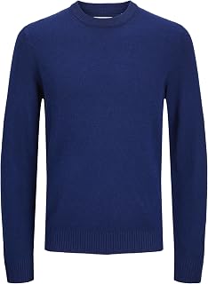 JACK & JONES Jprcclambswool Knit Crew Neck Ln Men's Knitted Sweater
