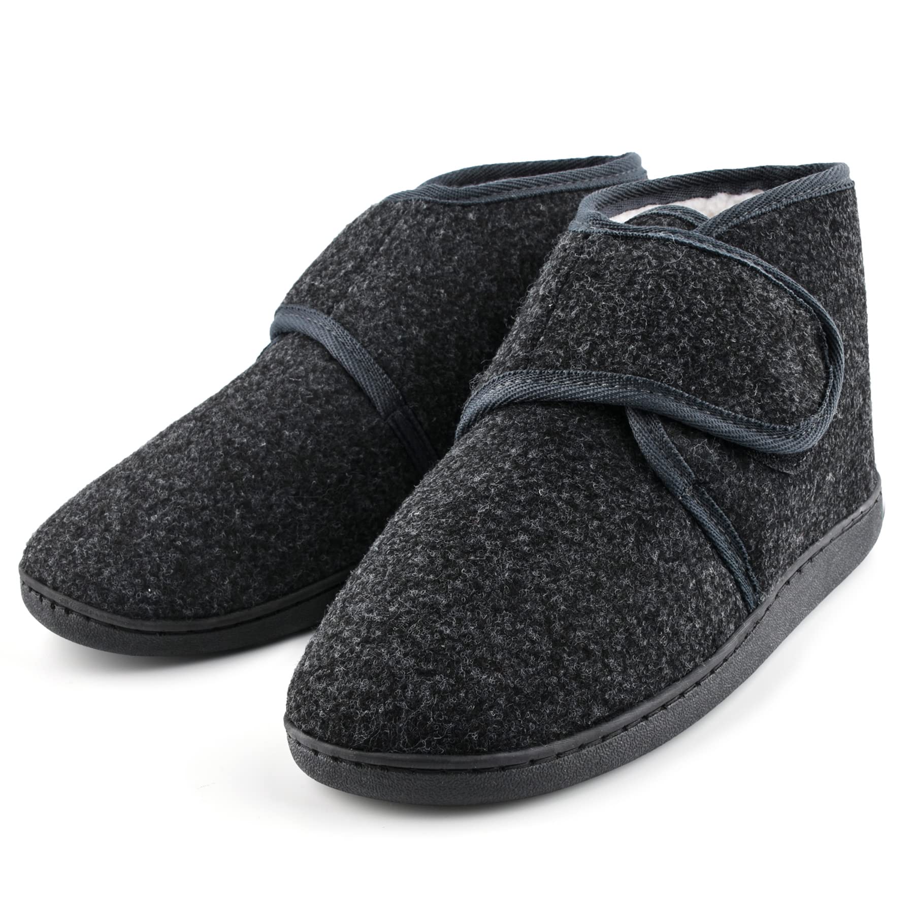 TIESTRA Slippers for Women Men Winter Home Slippers Memory Foam House Slippers S