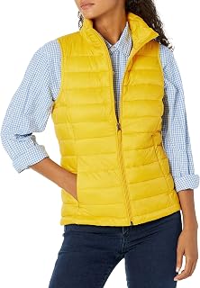 Amazon Essentials Women's Lightweight Water-Repellent and Packable Quilted Vest