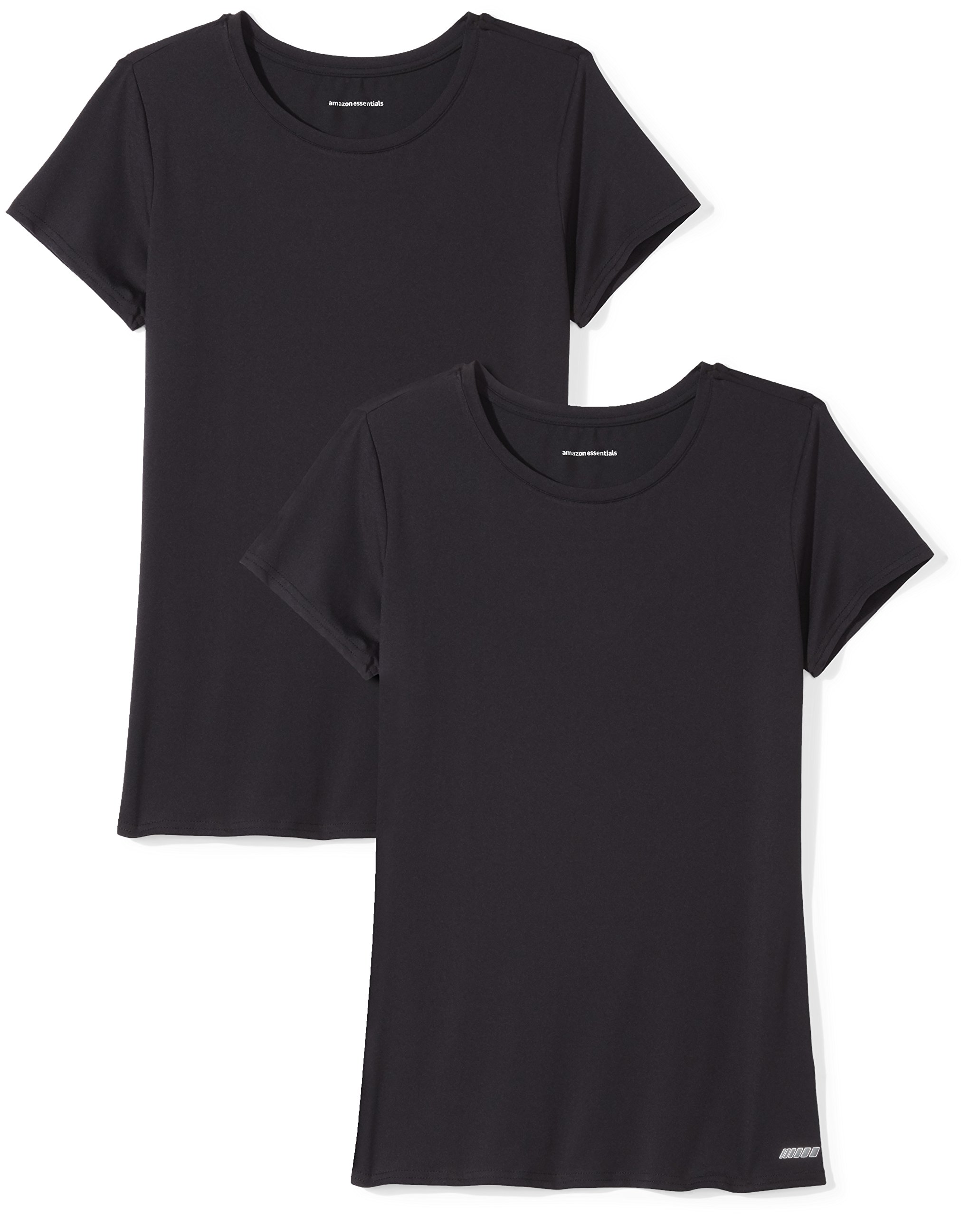 Amazon Essentials Women's Active Quick-Dry Tech-Stretch Short-Sleeve Sports, Gym