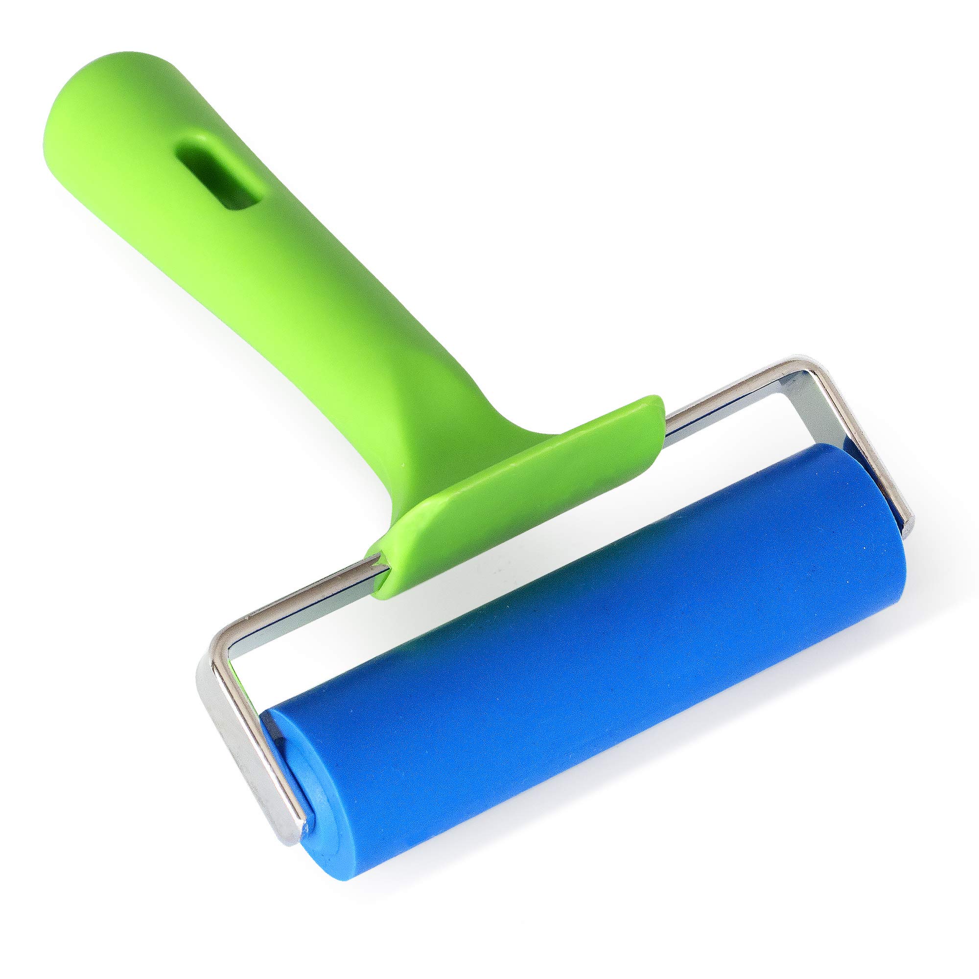 LifeGrip Rubber Brayer Roller -4 inch/10 cm Wide for Anti Slip Installation | Id