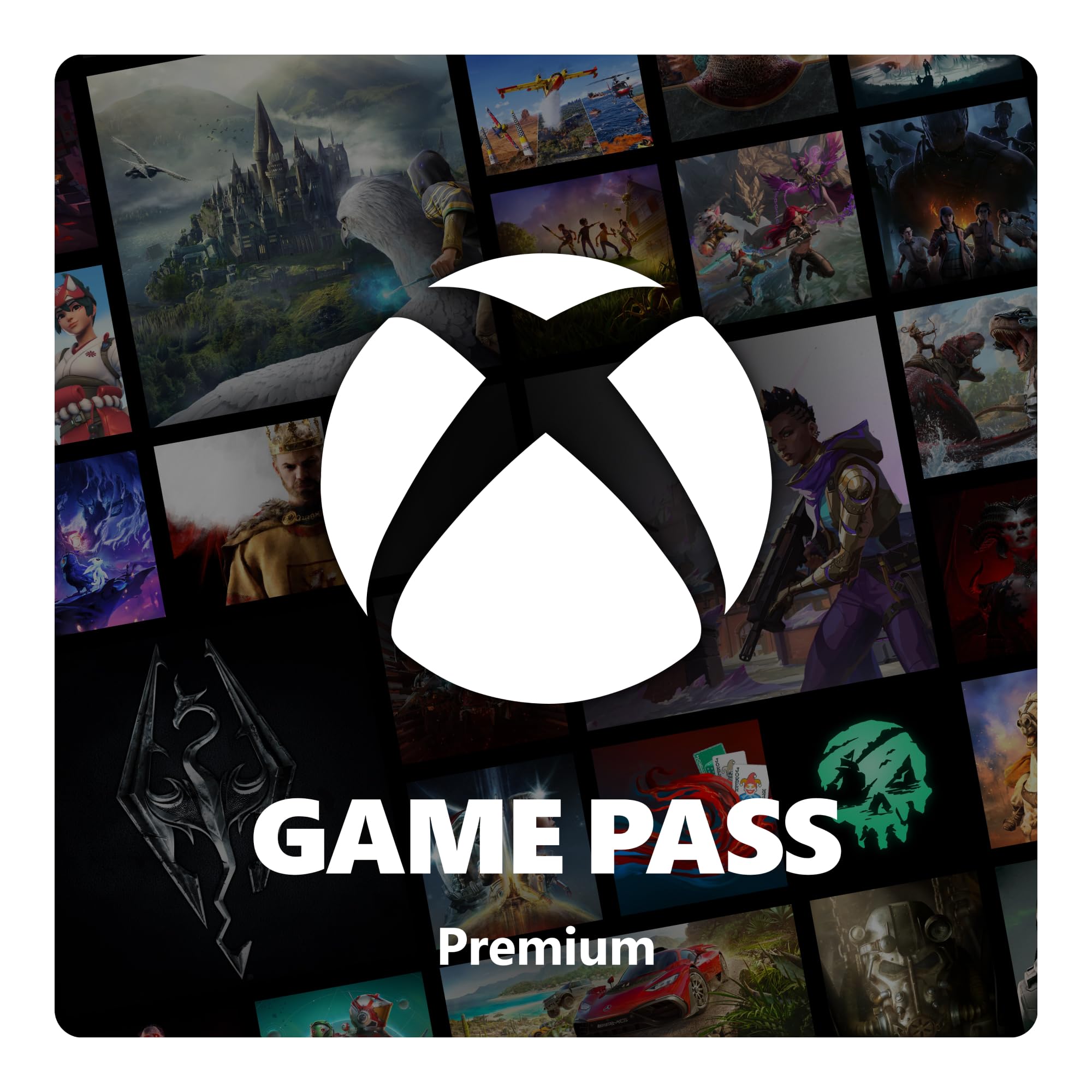 XBOX Game Pass Premium – 1 Month Membership – XBOX, Windows, Cloud Gaming Device