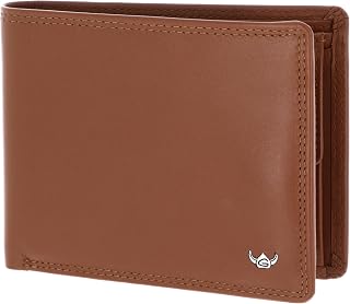 Golden Head Leather Purse Polo RFID Protect Scheintasche 1138 Cognac Brown