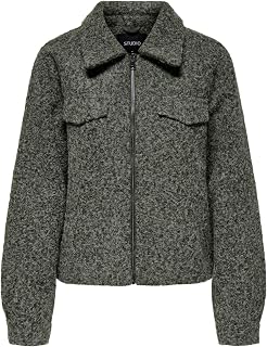 ONLY Onlmalo Boucle Jacket Otw Noos Onlmalo – Women's Boucle Otw Noos Jacket (Pack of 1)