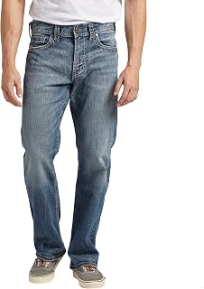 Silver Jeans Co. Men's Gordie Relaxed Fit Straight Leg Jeans