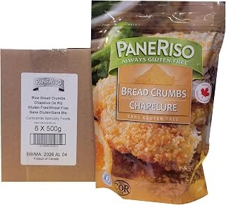 PaneRiso Rice Bread Crumbs, 500g (Pack of 6)