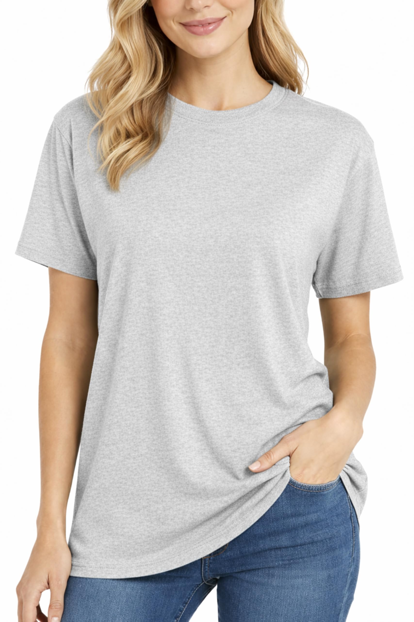 Re Tech UK - Ladies 100% Cotton T Shirts for Women UK