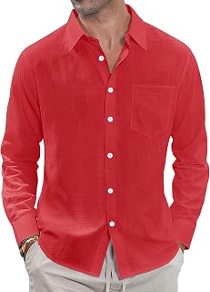 J.Ver Men's Pajama Pants Button Down Shirt