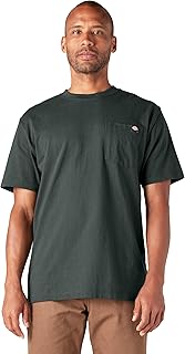 Dickies Men's Heavyweight Heathered Short Sleeve Pocket T-Shirt