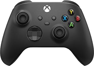 Xbox Wireless Controller – Carbon Black (Renewed)