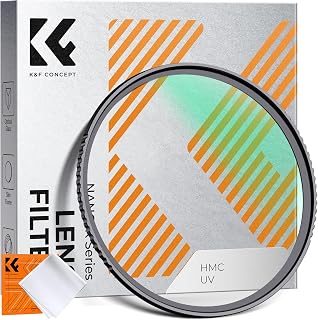 K&F CONCEPT 67mm MCUV Lens Protection Filter Ultra Slim 18 Multi-Coating | Optical Glass UV Lens Filter with Cleaning Cloth (K-Series) FV301