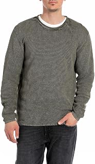 Replay Uk4722 Men's Pullover Sweater