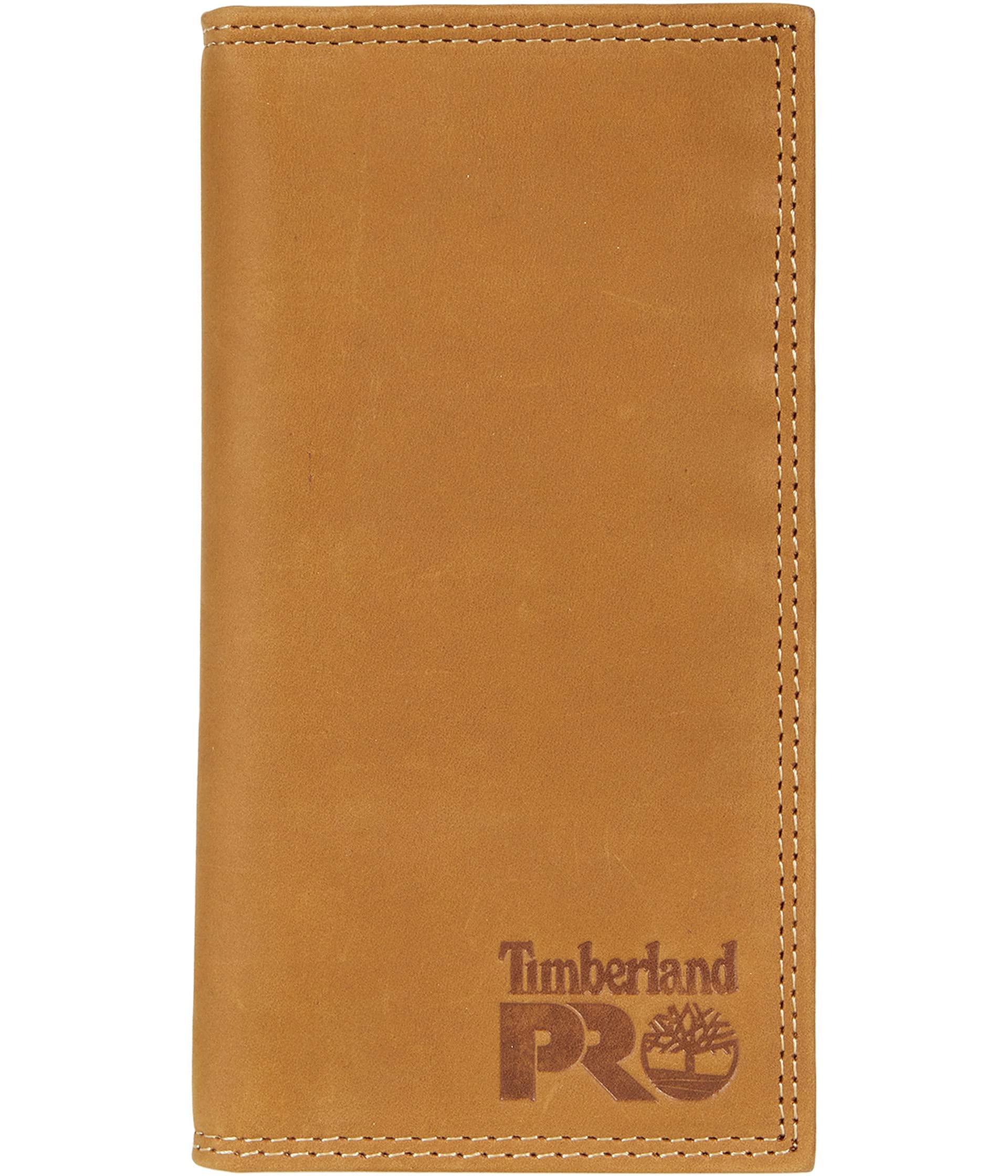 Timberland PRO Men's Rfid Leather Long Bifold Rodeo Wallet With Rfid, Wheat, One