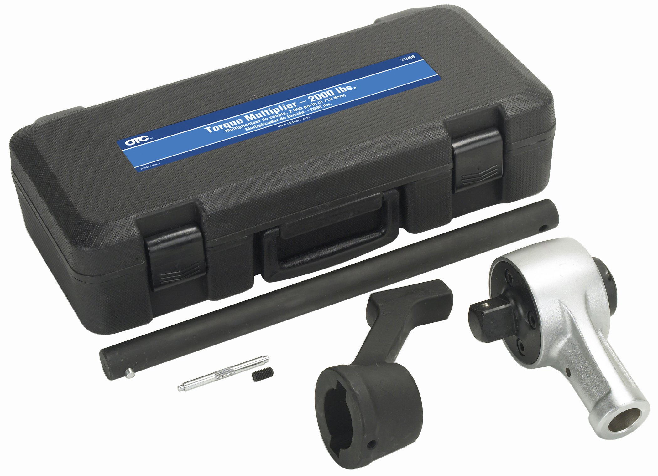 OTC 7368 Torque Multiplier Kit - 2,200 lb-ft Output | Turns 730 lb-ft 3/4" Drive