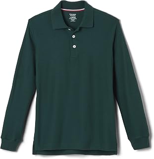 French Toast Unisex Kids Long Sleeve Pique Polo Shirt