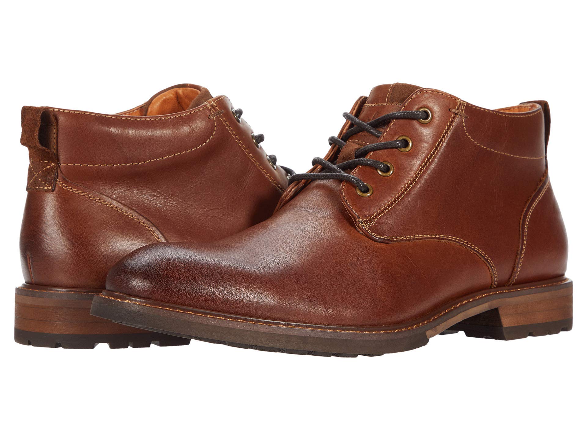 Florsheim Lodge Plain Toe Chukka Boot, Men's Fashion Boots