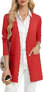 GRACE KARIN Long Cardigan Sweaters for Women Business Casual Fall Outfits
