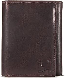 Carhartt Men's Triple Wallet, Brown, One Size