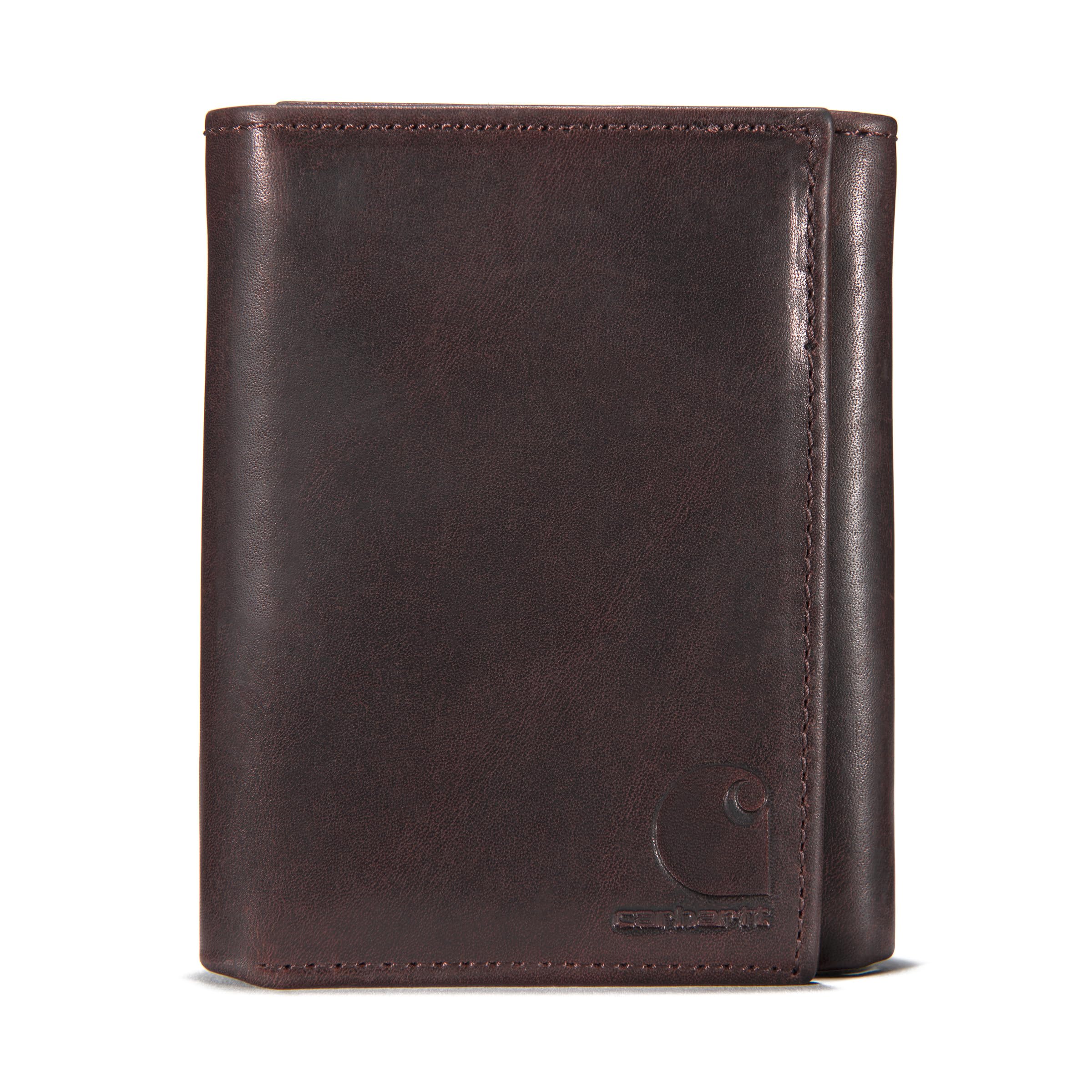 Carhartt Men's Triple Wallet, Brown, One Size