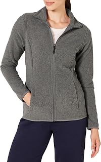 Amazon Essentials Women's Classic-fit Long-Sleeved Full Zip Polar Soft Fleece Jacket (Available in Plus Size)