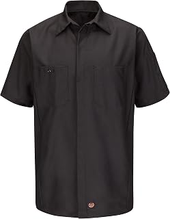 Red Kap Short Sleeve Two-Tone Crew Shirt