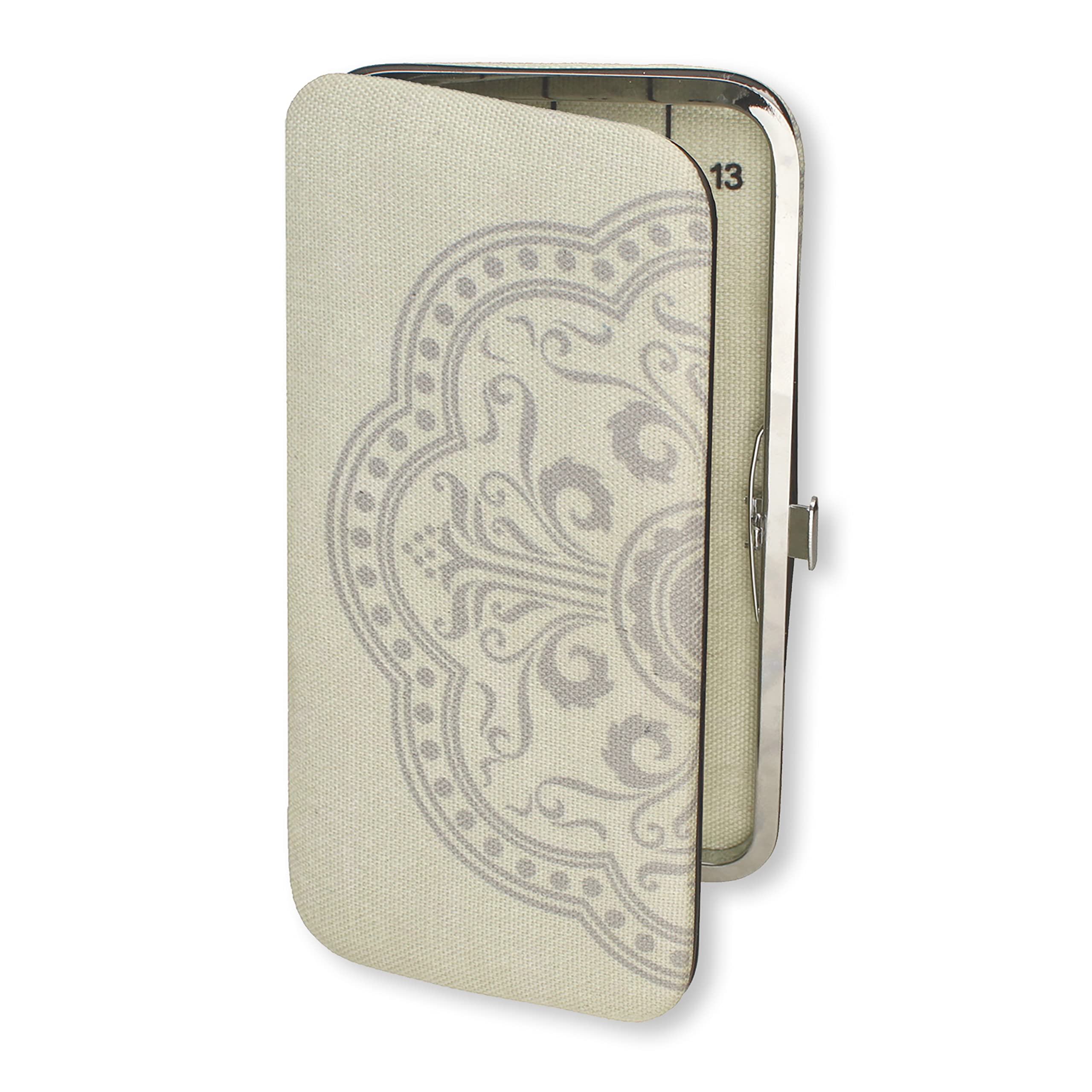 The Beadsmith Two Sided Magnetic Needle Case – Basic Elements – 6.25” x 3.25” x 