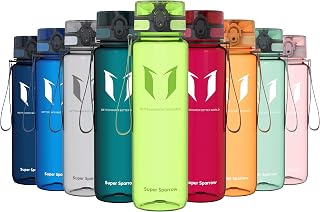 Sparrow Water Bottle 500ml/750ml/1L BPA-Free Tritan Drinks Bottle One-Click