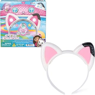 DreamWorks GABBY'S Dollhouse The Movie, Meow-Mazing Interactive Ears, Headband with Lights, Sounds & 3 Modes of Play, Kids Toys for Girls & Boys Ages 3 and Up