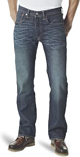 Levi's Men's Jeans 501 Original with Button Placket, Straight Fit