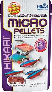Hikari Tropical Semi-Floating Micro Pellets for Pets, 0.77-Ounce
