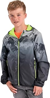 Killtec Lyse Bys Jckt B Funktionsjacke/Regenjacke mit Kapuze, packbar Children