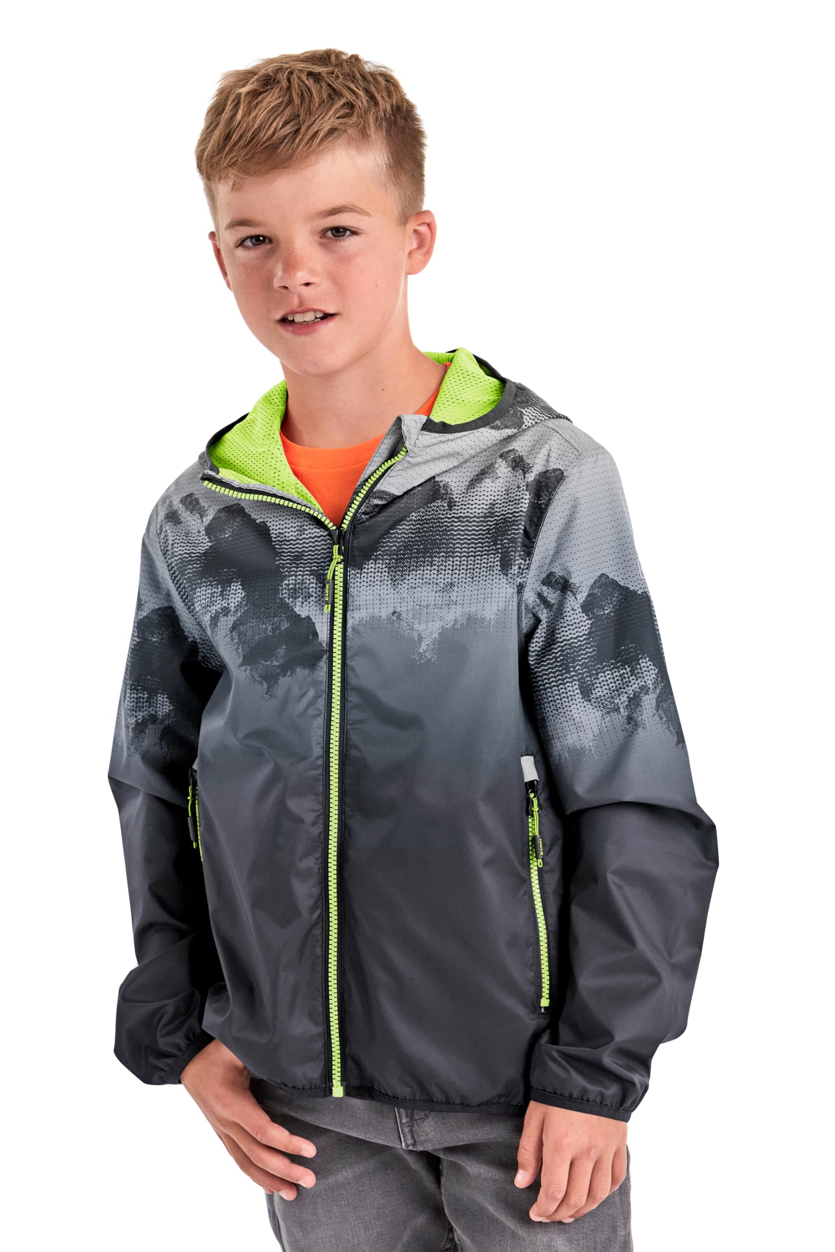 Killtec Lyse Bys Jckt B Funktionsjacke/Regenjacke mit Kapuze, packbar Children