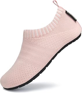 SAGUARO Water Shoes Child Boy Girl Water Shoes Beach Shoes Breathable Pool Shoes Lightweight Slippers Child Water Slippers Style:083 Pink, Gr.24/25 EU