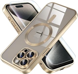 Magnetic for iPhone 15 Pro Max Case Compatible with MagSafe