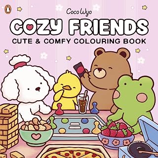 Cozy Friends: A relaxing cosy colouring book, from the bestselling author (Coco Wyo)